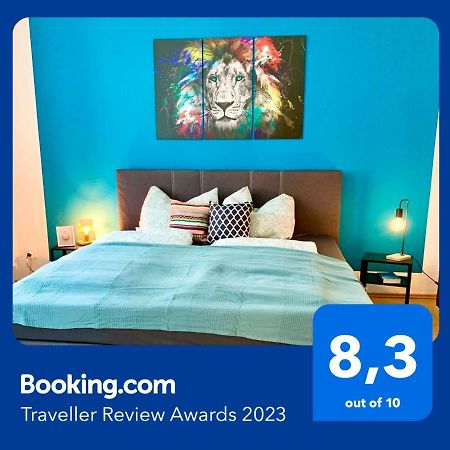 Blue Chili 08 - Magdeburg 2-Zimmer Altbau, Wi-Fi, 5 Pax Kültér fotó