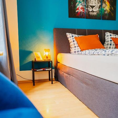Blue Chili 08 - Magdeburg 2-Zimmer Altbau, Wi-Fi, 5 Pax Kültér fotó