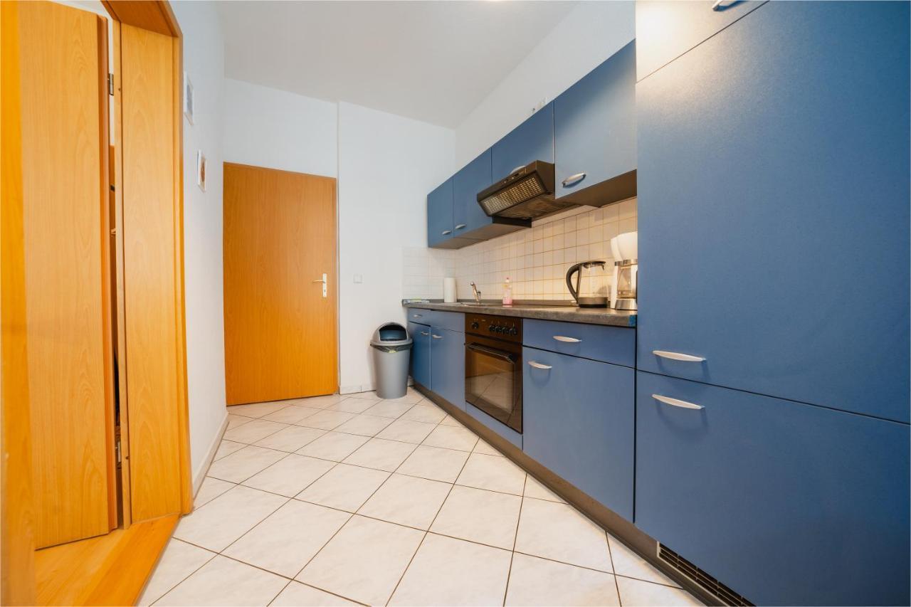 Blue Chili 08 - Magdeburg 2-Zimmer Altbau, Wi-Fi, 5 Pax Kültér fotó