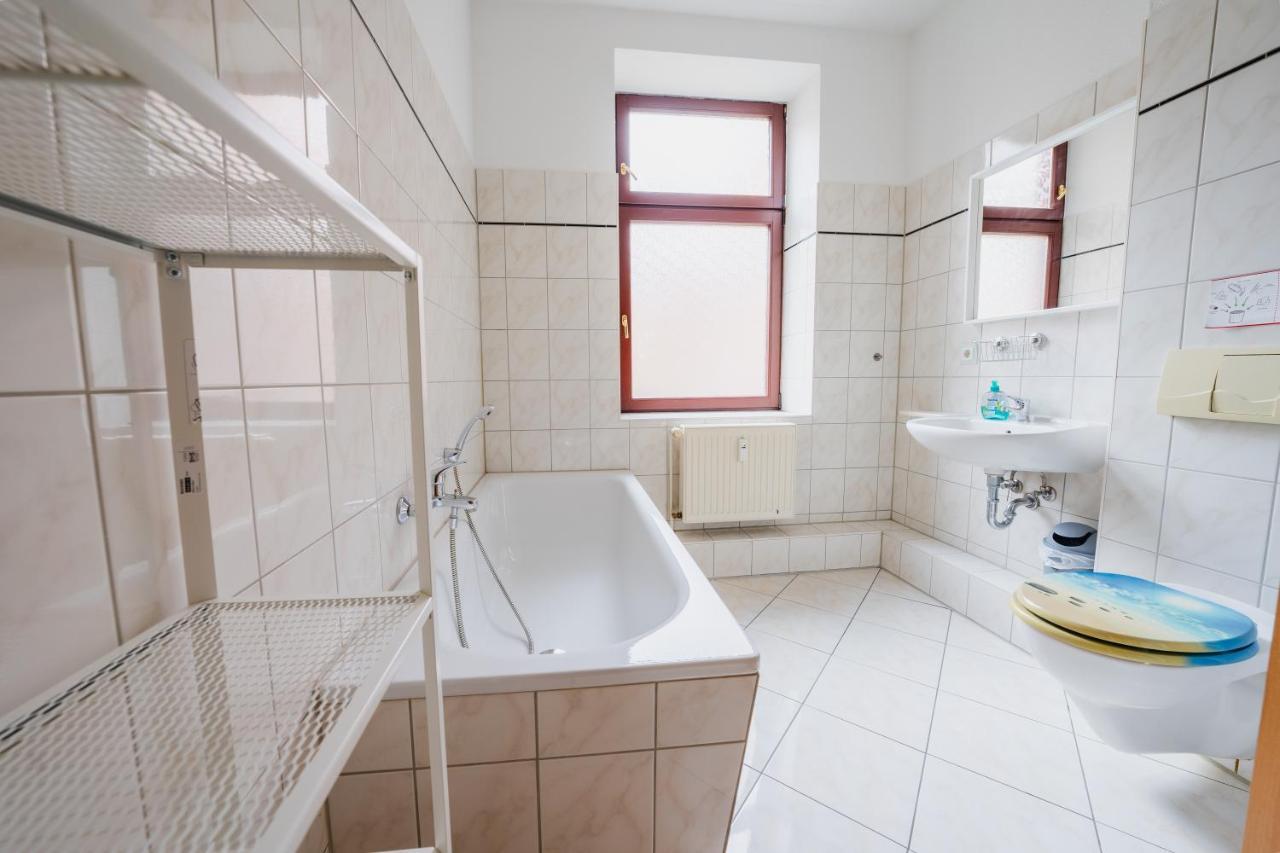 Blue Chili 08 - Magdeburg 2-Zimmer Altbau, Wi-Fi, 5 Pax Kültér fotó